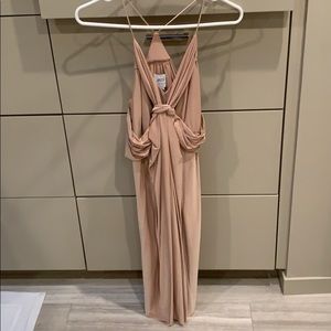 Misa Beige dress